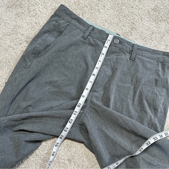 Free Fly Men’s Hybrid Shorts II 9” Performance Golf Fishing Heather Graphite 32 - Picture 13 of 16